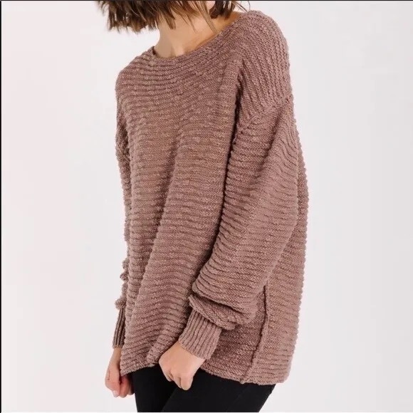 Free People Sweaters - Free People oversized slouchy knit sweater